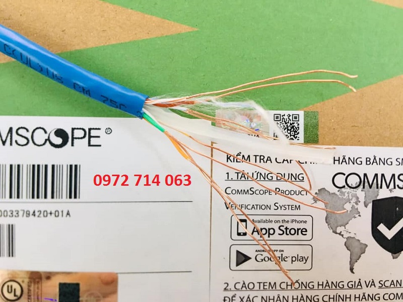 Cáp mạng Commscope CAT6E UTP